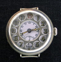 WW1 soldiers trench watch 1916 in nickel